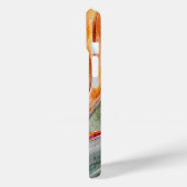 iPhone 15のケース – 水彩エキゾチック花 Case-Mate iPhoneケース (裏面 / 左)