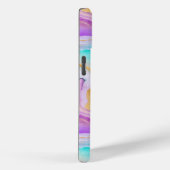 iPhone 15カラフルケースAgate Marbled鮮やか Gem Case-Mate iPhoneケース (裏面 / 右)