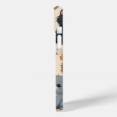 iPhone 15ケースかわいい子猫パターンフォンケース Case-Mate iPhoneケース (裏面 / 左)