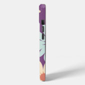 iPhone 15ケースレトロフローラアートデザイン Case-Mate iPhoneケース (裏面 / 左)