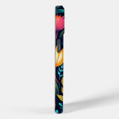 iPhone 15ケース数々のカラーフローラデザイン Case-Mate iPhoneケース (裏面 / 右)