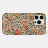 iPhone 15ケース用フラワーデザイン iPhoneケース (裏面横)