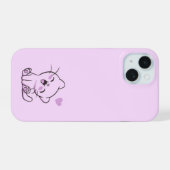 iPhone 15ケース ハローキティ テーマ (裏面横)