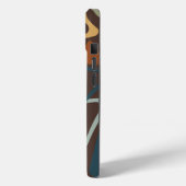 iPhone 15ケース(ミッドセンチュリー三角形モダン) Case-Mate iPhoneケース (裏面 / 左)