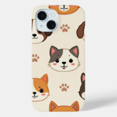 iPhone 15ケース/猫と犬 Case-Mate iPhoneケース (裏面)