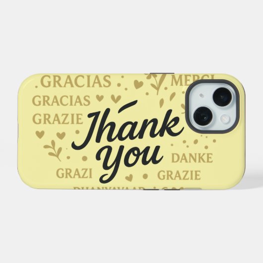 iPhone 15スタイリッシュケース – 保護とトレンディーギフト iPhone 15ケース (裏面横)