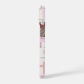 iPhone 15用ピンクフェイスフルiPhoneケース 15ケース (左側面)