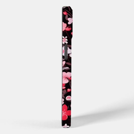 iPhone 15電話ケースさくらんぼブロッサムフローラデザイン Case-Mate iPhoneケース (裏面 / 右)