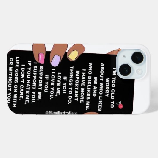 iPhone 15 ケース Case-Mate iPhoneケース (裏面 (横))
