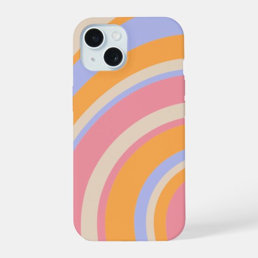 iPhone 15 用プリントハードケース - トレンディ デス 15ケース (裏面)