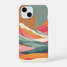 iPhone 15 用 マウンテン スケープケース