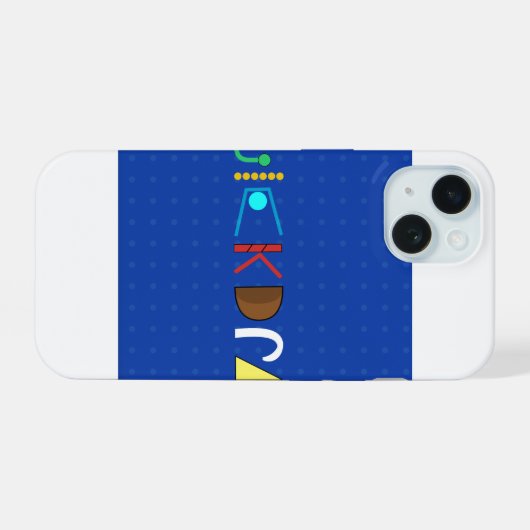 iPhone 15 Case 15ケース (裏面横)