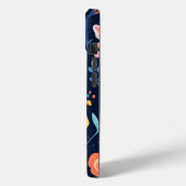 iPhone 15 PhoneケースW/マンガアートフローラデザイン Case-Mate iPhoneケース (裏面 / 左)