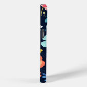 iPhone 15 PhoneケースW/マンガアートフローラデザイン Case-Mate iPhoneケース (裏面 / 右)