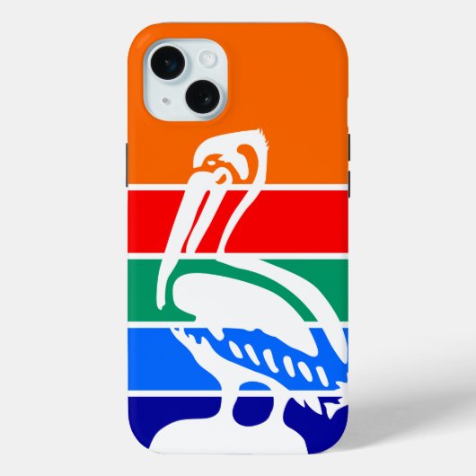 iPhone 15 Plusケースメイト、サンクトペテルブルク州旗 Case-Mate iPhoneケース (裏面)