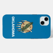iPhone 15 Plus Case-Mate オクラホマ州の旗 iPhoneケース (裏面 (横))