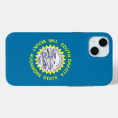 iPhone 15 Plus Case-Mate サウスダコタ州の旗 iPhoneケース (裏面 (横))