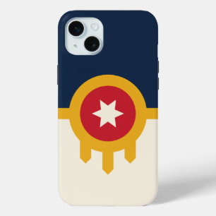 iPhone 15 Plus Case-Mate タルサ フラグ Miniケース