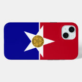 iPhone 15 Plus Case-Mate ダラス フラッグ iPhoneケース (裏面 (横))