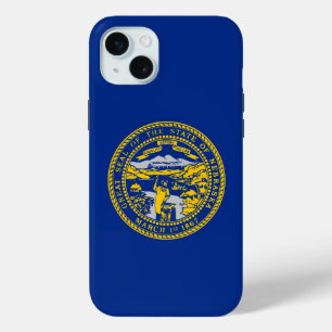 iPhone 15 Plus Case-Mate ネブラスカ州の旗 Miniケース