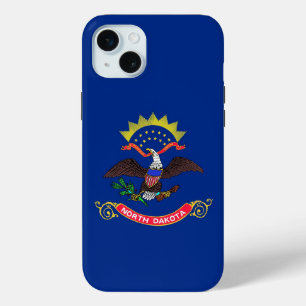 iPhone 15 Plus Case-Mate ノースダコタ州の旗 Miniケース