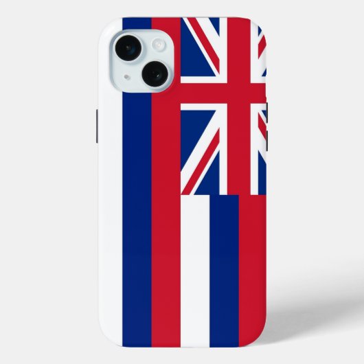 iPhone 15 Plus Case-Mate ハワイの旗 iPhoneケース (裏面)