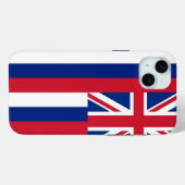 iPhone 15 Plus Case-Mate ハワイの旗 iPhoneケース (裏面 (横))