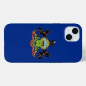 iPhone 15 Plus Case-Mate ペンシルベニア州の旗 iPhoneケース (裏面 (横))