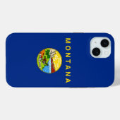 iPhone 15 Plus Case-Mate モンタナ州の旗 iPhoneケース (裏面 (横))