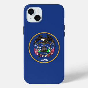 iPhone 15 Plus Case-Mate ユタ州の旗 Miniケース