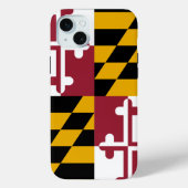 iPhone 15 Plus Case-Mate, Maryland flag Case-Mate iPhoneケース (裏面)