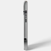 iPhone 15 proの最大ケース白黒色 Case-Mate iPhoneケース (裏面 / 左)