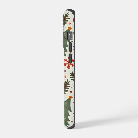 iPhone 15 Proクリスマスケース iPhoneケース (左側面)