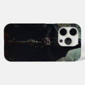 iPhone 15 Proケースとデスメタルアートワーク Case-Mate iPhoneケース (裏面 (横))