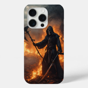 iPhone 15 Proケースとデスメタルデザイン Proケース