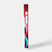 iPhone 15 Proケースとブルドッググラフィック Case-Mate iPhoneケース (裏面 / 左)