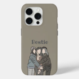 Iphone 15 proケースギフトfor Bestie iPhone 15 Proケース