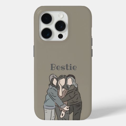 Iphone 15 proケースギフトfor Bestie Case-Mate iPhoneケース (裏面)