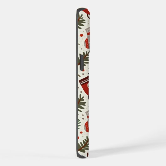 iPhone 15 Pro最大クリスマスケース iPhoneケース (右側面)