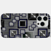 iPhone 15 pro最大ケース最高キューブ色パターン Case-Mate iPhoneケース (裏面 (横))