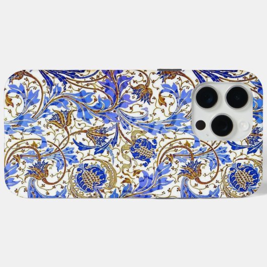 iPhone 15 pro最大ケース花模様 Case-Mate iPhoneケース (裏面 (横))