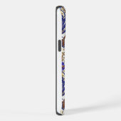 iPhone 15 pro最大ケース花模様 iPhoneケース (右側面)
