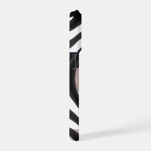 iphone 15 pro abstract design iPhoneケース (右側面)