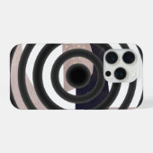 iphone 15 pro abstract design iPhoneケース (裏面横)