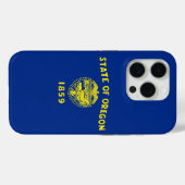 iPhone 15 Pro Case-Mate オレゴン州の旗 iPhoneケース (裏面 (横))