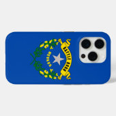 iPhone 15 Pro Case-Mate ネバダ州の旗 iPhoneケース (裏面 (横))
