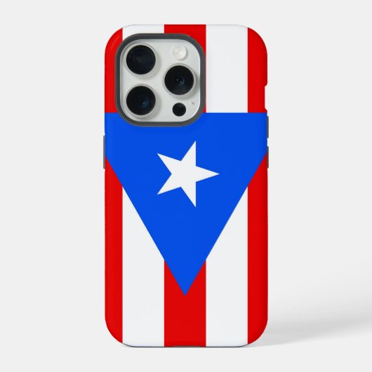 iPhone 15 Pro Case-Mate プエルトリコの旗 iPhoneケース (裏面)