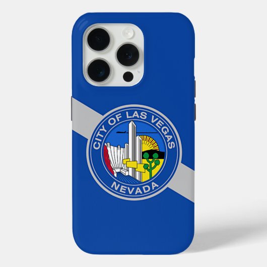 iPhone 15 Pro Case-Mate ラスベガス フラッグ iPhoneケース (裏面)