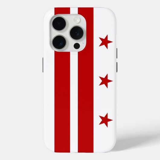 iPhone 15 Pro Case-Mate ワシントンD.C.の旗 iPhoneケース (裏面)