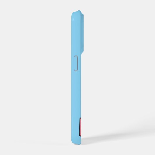 IPHONE 15 PRO CRUSH THE FROWN CHEER UP CASE iPhoneケース (右側面)